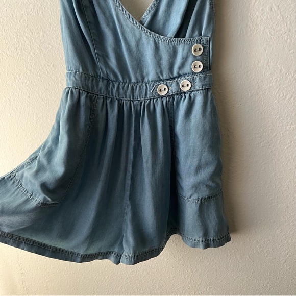 Urban Outfitters Denim Overall Romper, size S - Picture 5 of 9